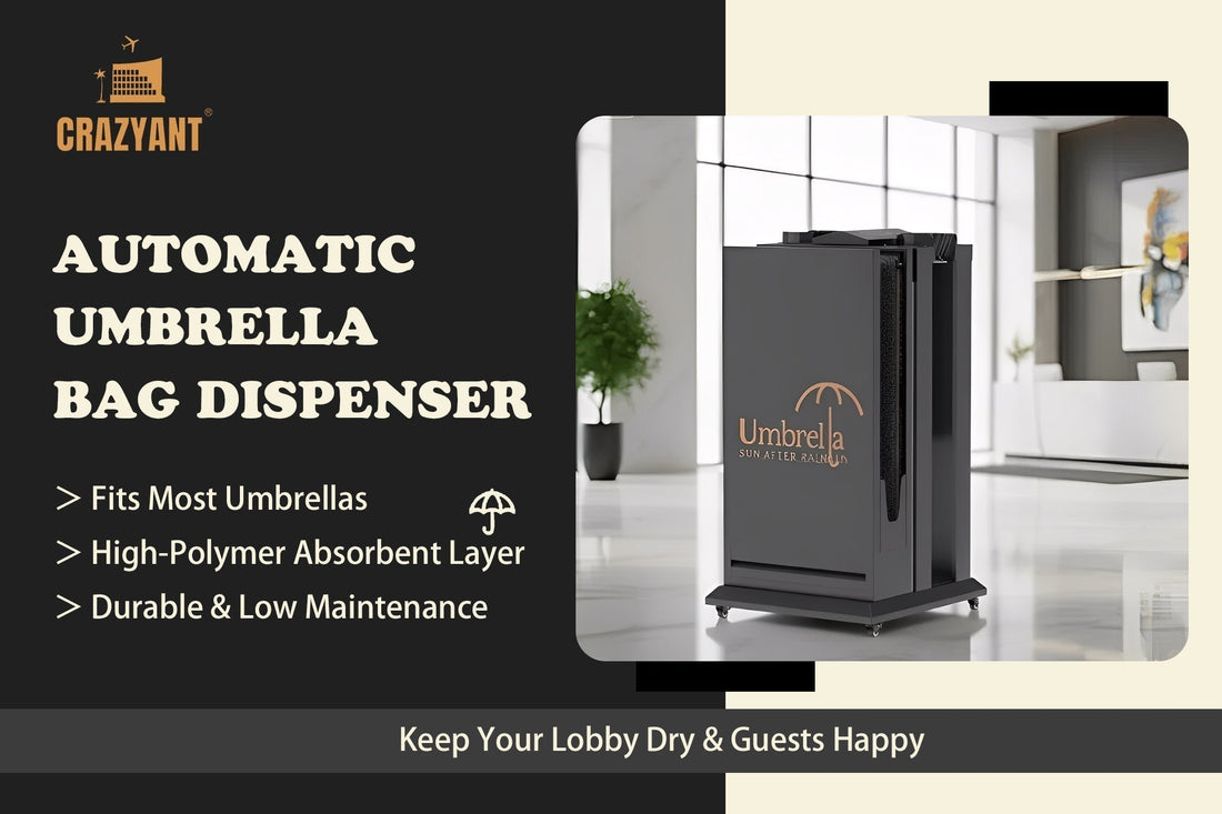 6 Design Details Behind This Umbrella Bag Dispenser - CrazyAnt