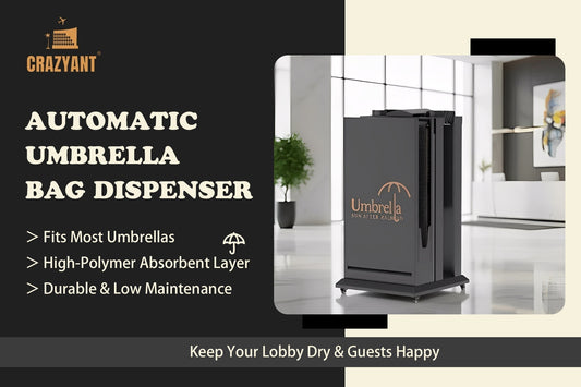 6 Design Details Behind This Umbrella Bag Dispenser - CrazyAnt