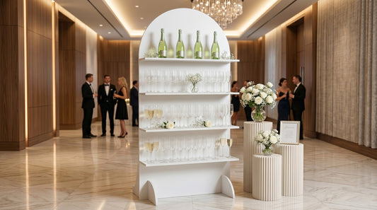 Champagne Wall Display: 6 Venue Wins - CrazyAnt
