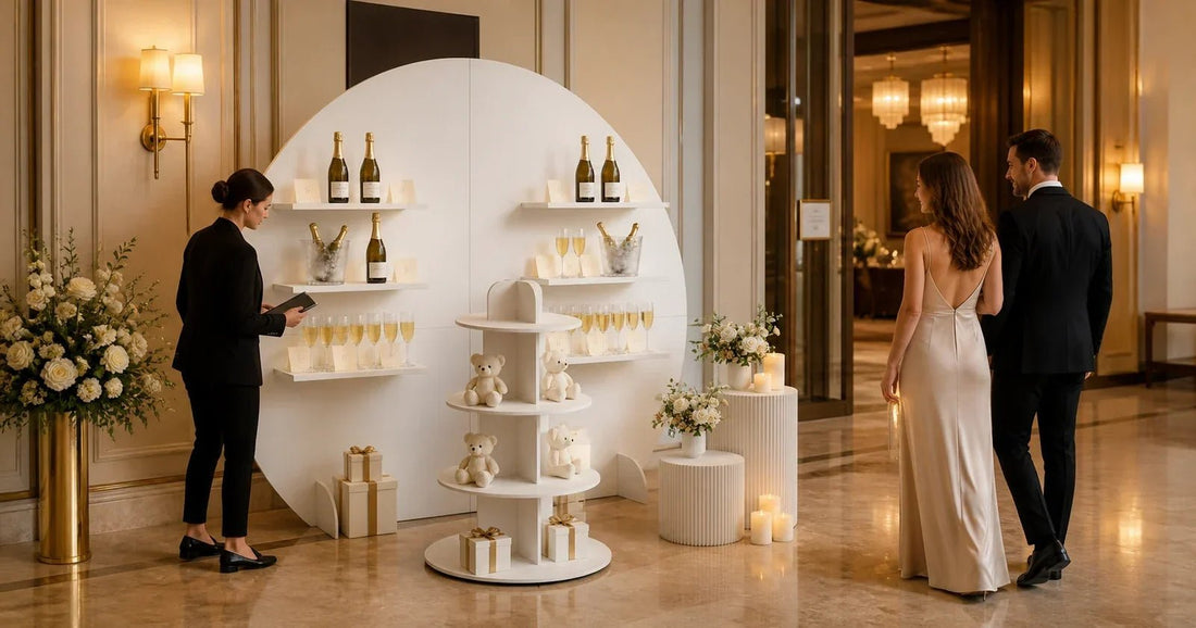 Champagne Wall Seating Chart: Smooth Guest Flow - CrazyAnt