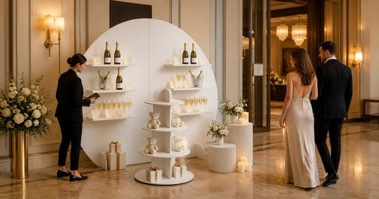Champagne Wall Seating Chart: Smooth Guest Flow - CrazyAnt