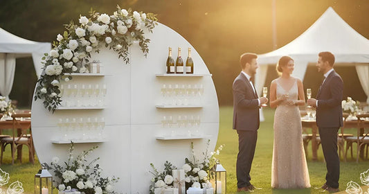 Champagne Wall Setup: Cold Drinks, Better Flow