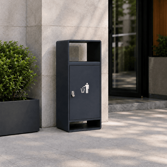 Commercial Outdoor Trash Can: 6 Small-Space Wins - CrazyAnt