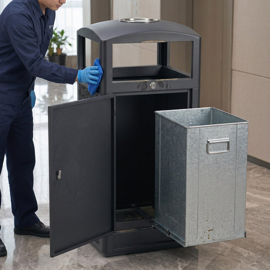 Commercial Trash Can Cleaning: Is a Quick Wipe Enough? - CrazyAnt