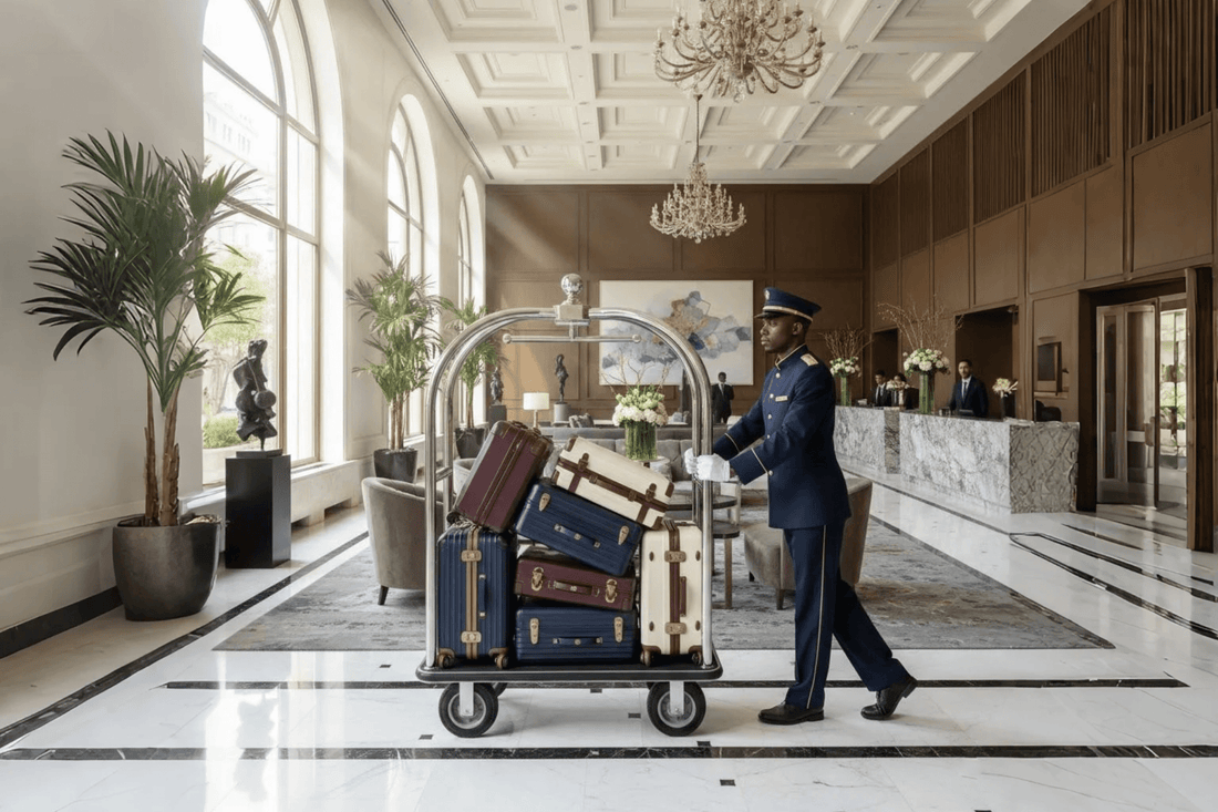 Does Your Hotel Use Baggage Carts Professionally? - CrazyAnt
