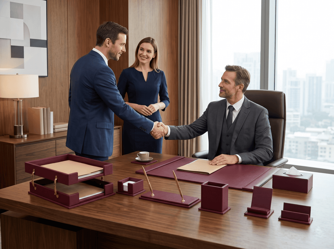 Executive Desk Set: 5 Office Image Wins - CrazyAnt