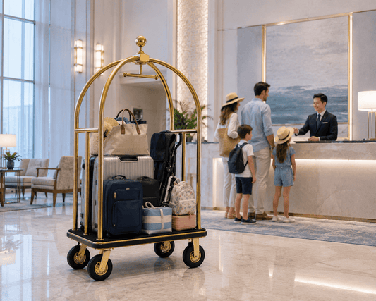 Hotel Bellman Cart: 6 Family Check-In Wins - CrazyAnt