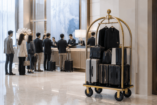 Hotel Bellman Cart: 6 Group Arrival Wins - CrazyAnt