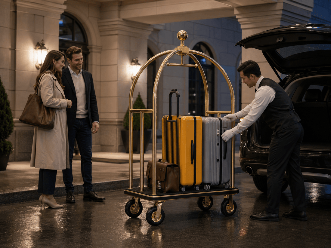 Hotel Bellman Cart: 6 Late-Night Arrival Wins - CrazyAnt