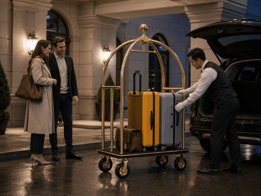 Hotel Bellman Cart: 6 Late-Night Arrival Wins - CrazyAnt