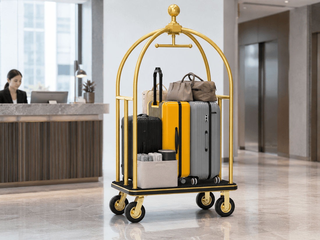 Hotel Bellman Cart: 6 Long-Stay Guest Wins - CrazyAnt