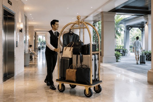 Hotel Bellman Cart: 6 Resort Transfer Wins - CrazyAnt