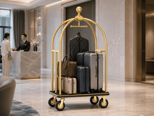 Hotel Bellman Cart: 6 VIP Arrival Wins - CrazyAnt