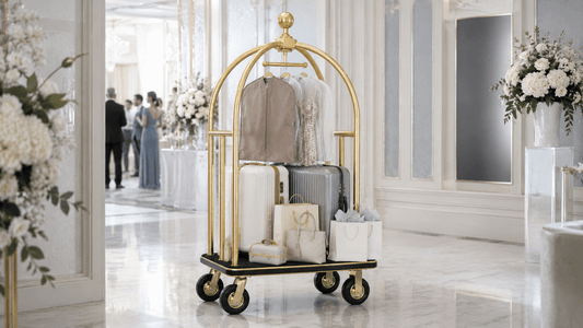 Hotel Bellman Cart: 6 Wedding Guest Wins - CrazyAnt