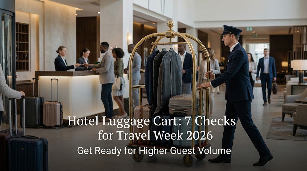 Hotel Luggage Cart: 7 Checks for Travel Week 2026 - CrazyAnt