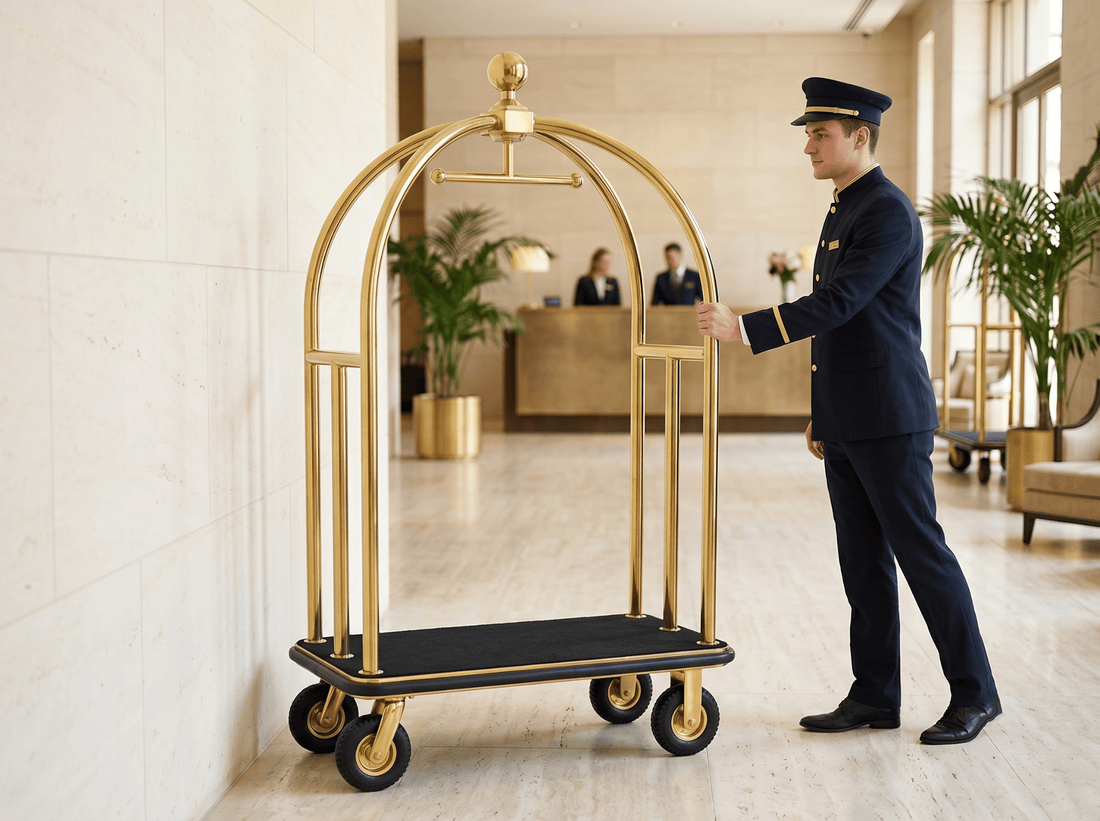 Hotel Luggage Cart Bumper: 6 Wall-Safe Checks - CrazyAnt
