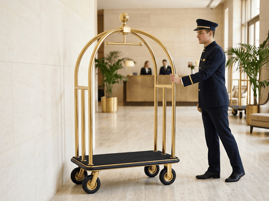Hotel Luggage Cart Bumper: 6 Wall-Safe Checks - CrazyAnt