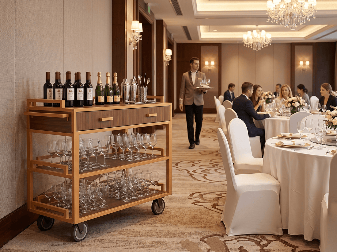 Hotel Wine Service Cart: 6 Banquet Flow Wins - CrazyAnt