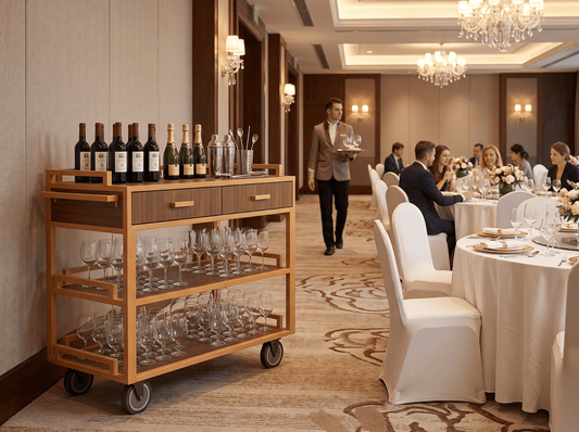Hotel Wine Service Cart: 6 Banquet Flow Wins - CrazyAnt