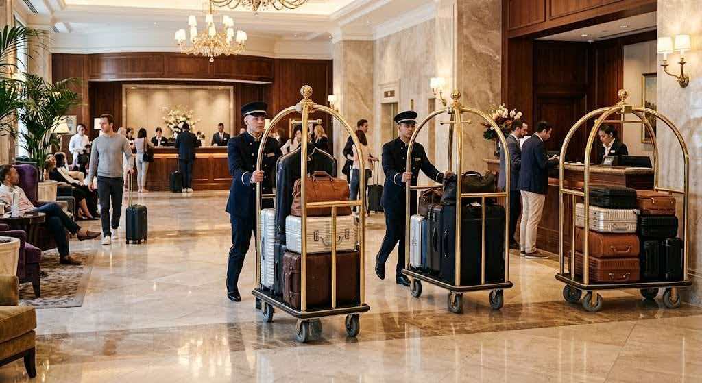 How Many Luggage Carts Does Your Hotel Really Need? - CrazyAnt