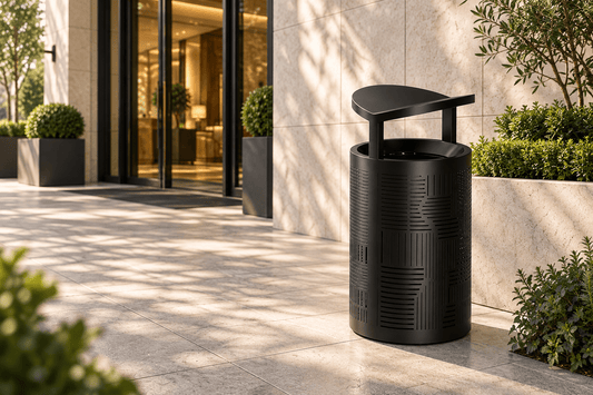 How to Choose an Outdoor Trash Can for Hotels and Patios - CrazyAnt