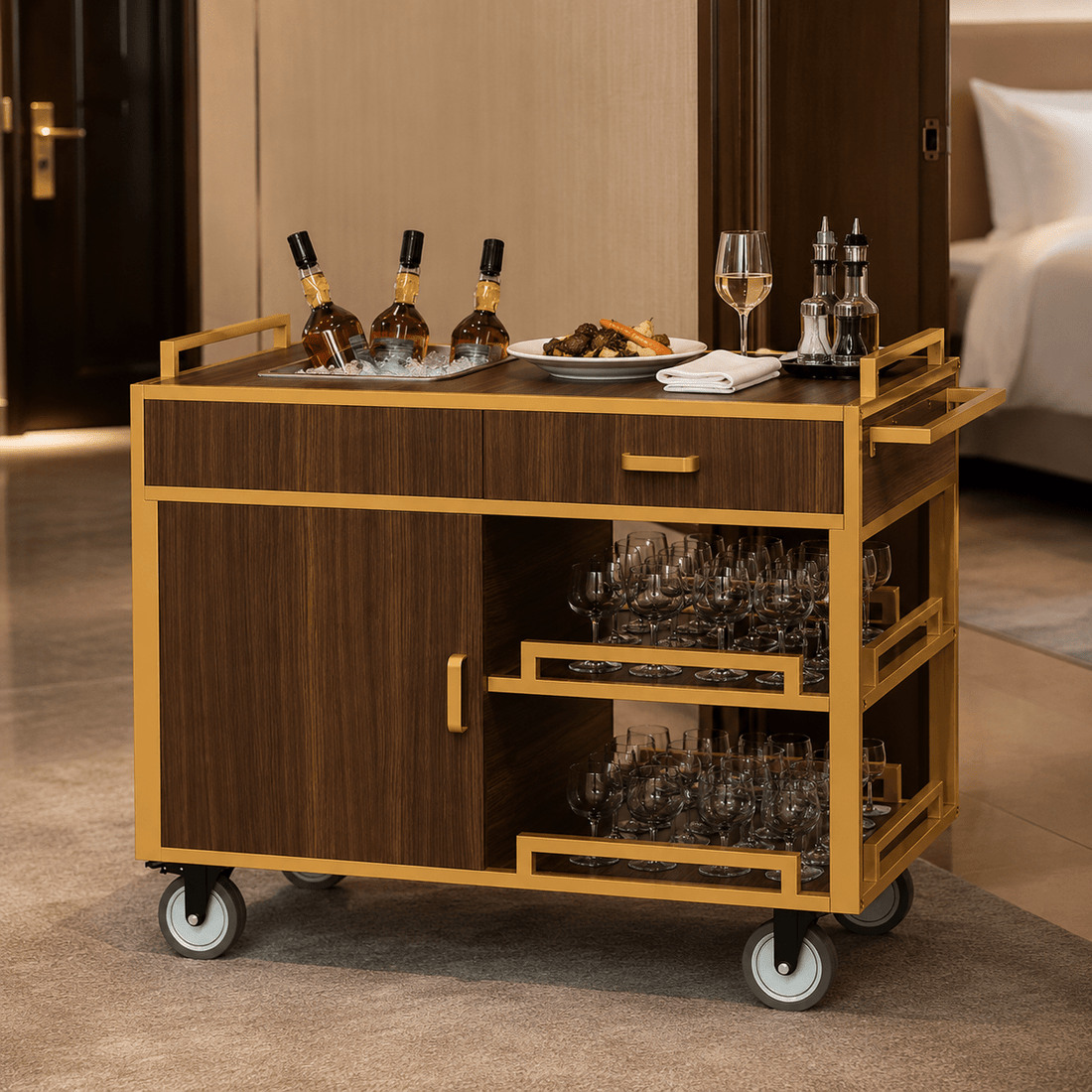 In-Room Dining Cart Setup: 6 Doorstep Checks - CrazyAnt