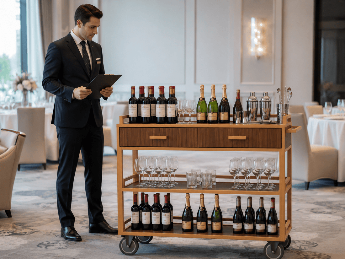 Open Shelf Wine Cart: 6 Load-Balance Checks - CrazyAnt