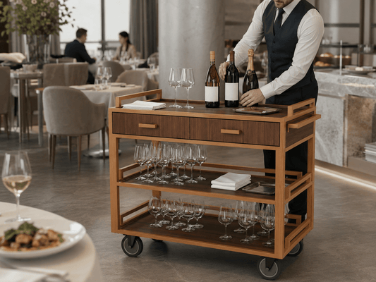 Open Shelf Wine Cart: 6 Menu-Pairing Wins - CrazyAnt