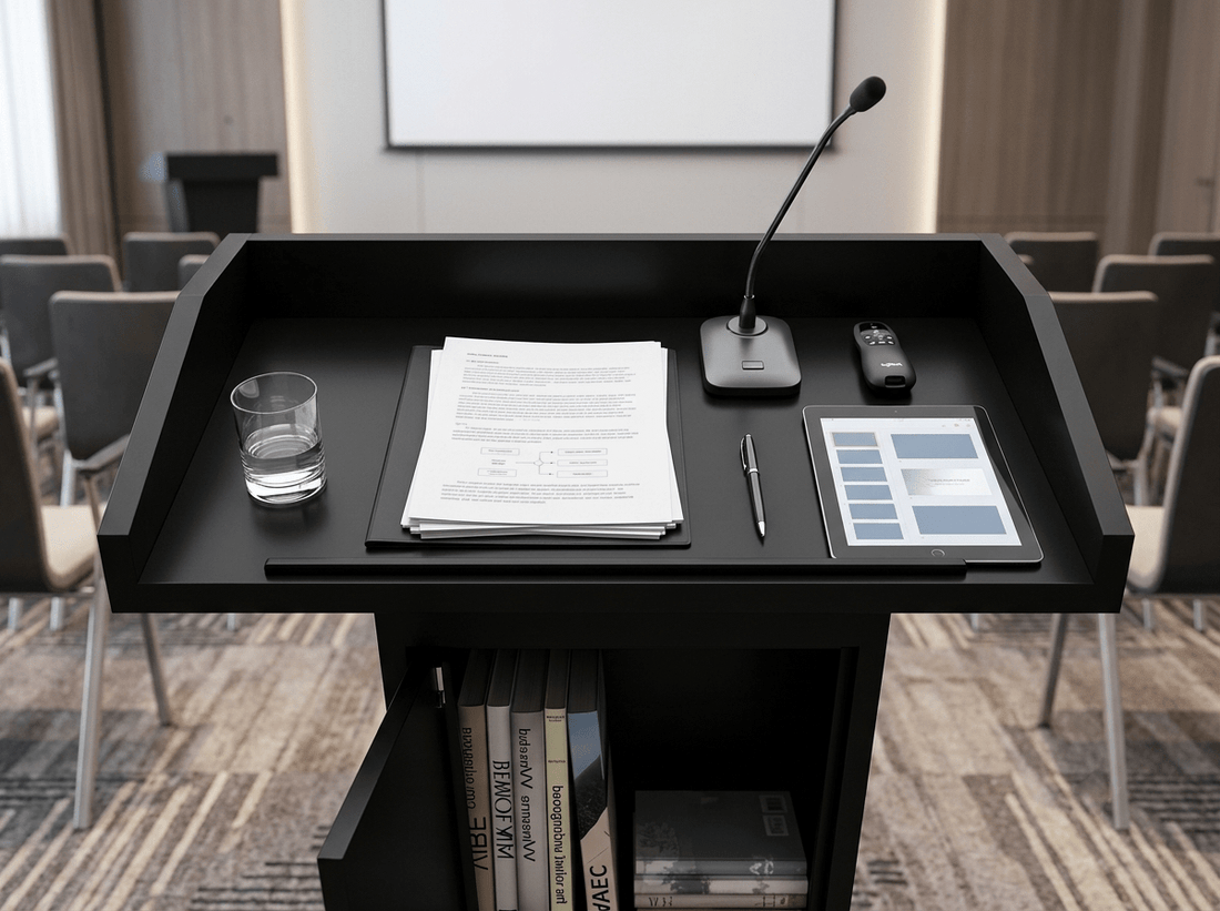 Podium Reading Surface: 6 Paper-Safe Checks - CrazyAnt