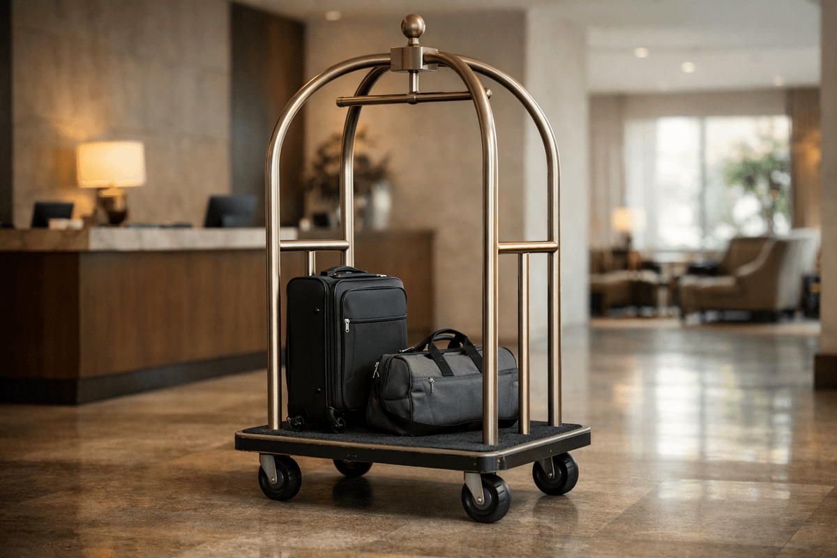 The Ultimate Hotel Cart Glossary: A Deep Dive into Bellman Carts, Lugg ...