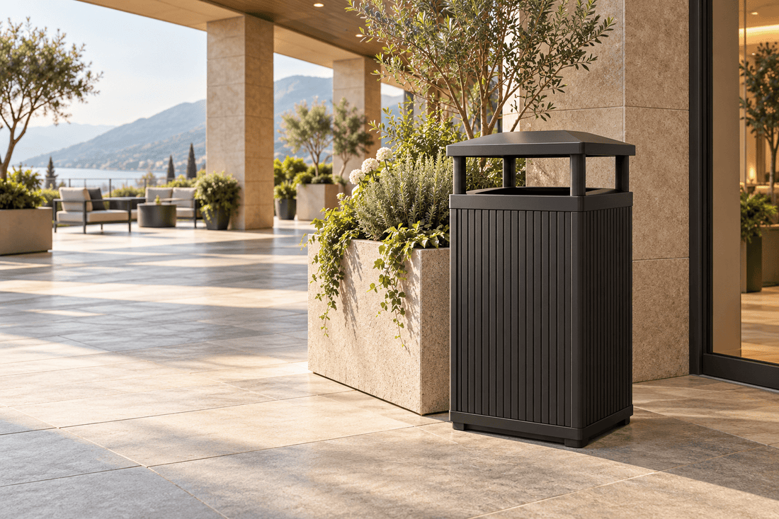 What Matters Most When Choosing a Commercial Outdoor Trash Can? - CrazyAnt