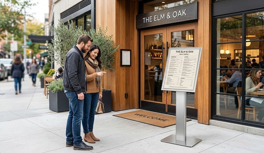 Why Aluminum Menu Display Stands Are a Smart Upgrade in 2026 - CrazyAnt