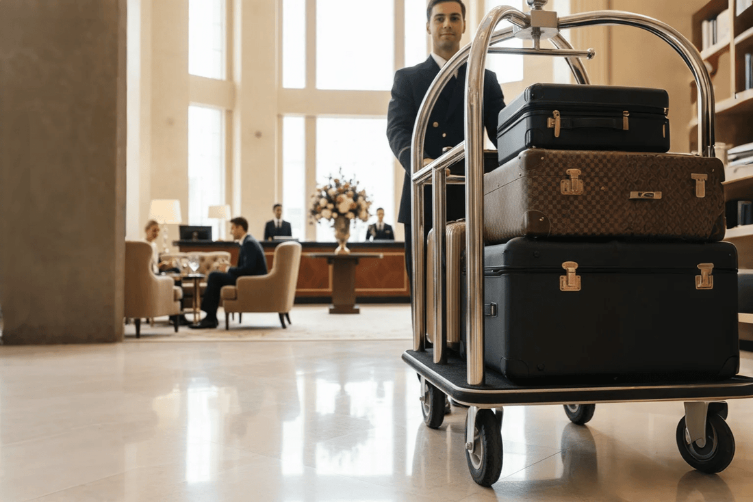 Your Luggage Cart Wheels Are Sabotaging Guest Experience - CrazyAnt