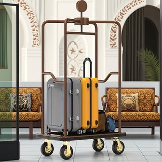 1500 lbs Baggage Cart – Rustproof Steel Frame & 8" Quiet Gold Wheels - CrazyAnt