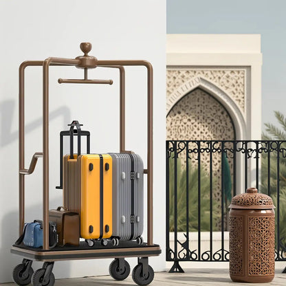 1500 lbs Bellhop Cart – Rustproof Steel Frame & 8" Quiet Wheels - CrazyAnt
